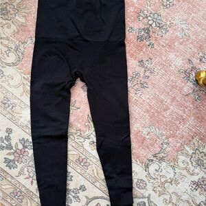 Black Maternity Leggings (ribbed) formerly bumpin brand now bumpsuit.